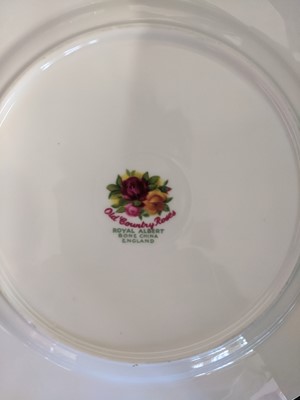 Lot 90 - Royal Albert Old Country Roses tea, coffee and dinner service.