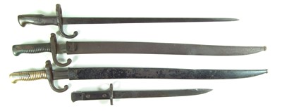 Lot 335 - Four bayonets
