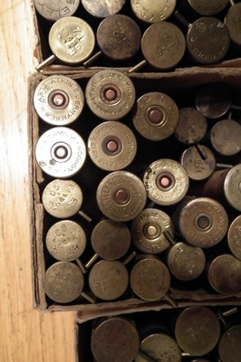 Lot 202 - Collection of vintage shotgun ammunition