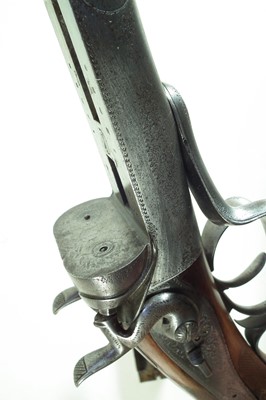 Lot 98 - Cogswell and Harrison double rifle converted to 28 bore shotgun