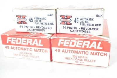 Lot 201 - 45 auto ammunition