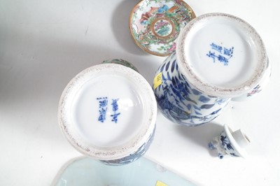 Lot 13 - Collection of Chinese porcelain
