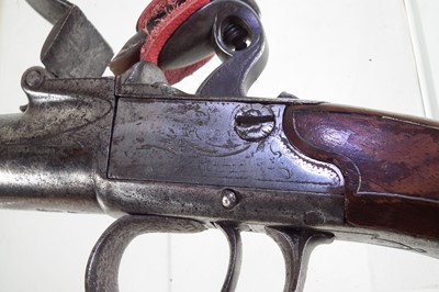 Lot 25 - Queen Anne Flintlock pistol by Richards