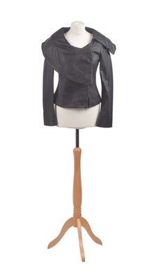 Lot 130 - A leather jacket by Armani Collezioni