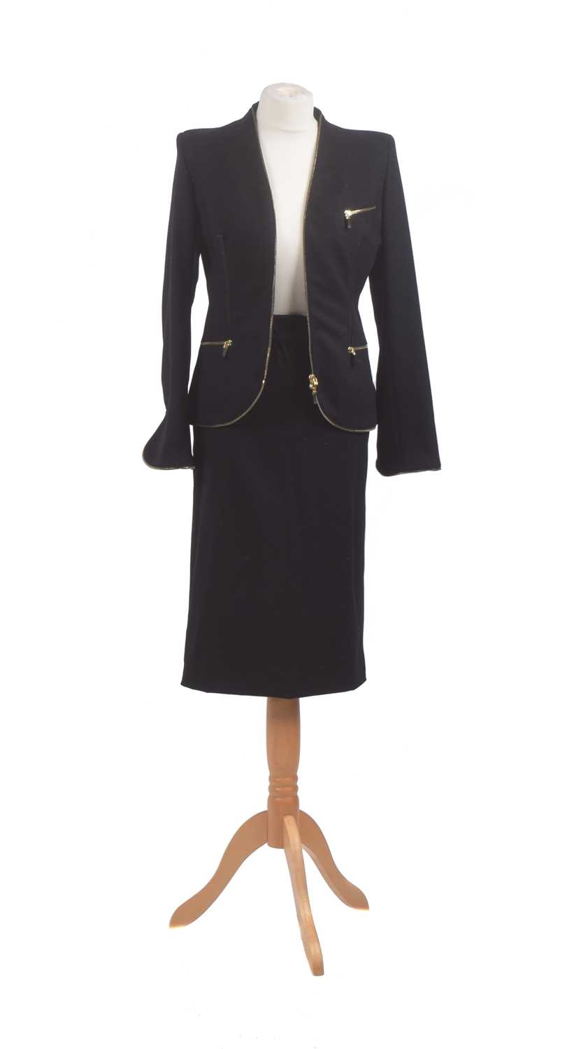 Lot 150 - A wool two-piece suit by Alexander McQueen