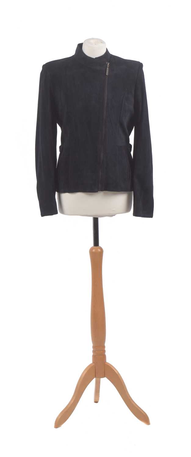 Lot 116 - A suede jacket by Burberry