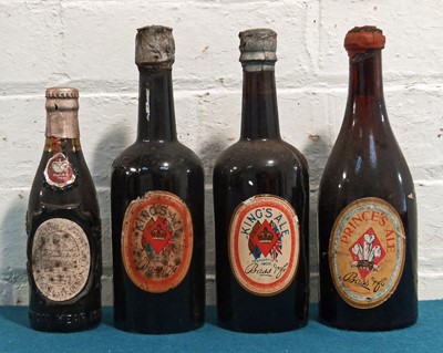 Lot 71 - 4 Bottles collection of rare celebration ales
