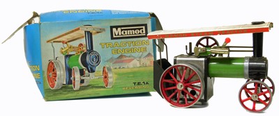 Lot 43 - Mamod traction engine, original box and instructions.