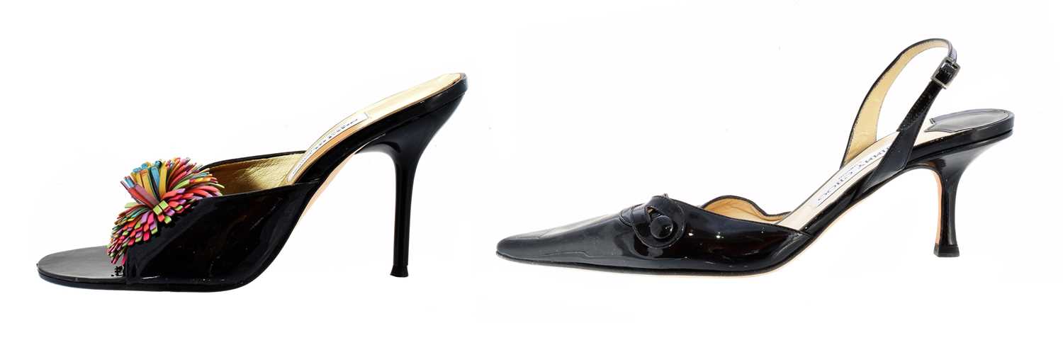 Lot 122 - Two pairs of designer heels