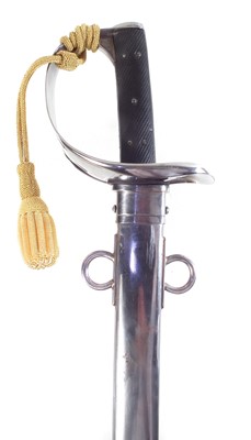Lot 364 - Modern replica of an 1890 pattern cavalry sword and scabbard