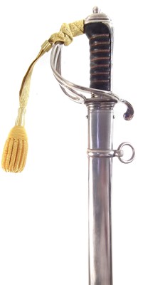 Lot 368 - Modern replica of an 1821 pattern cavalry sabre and scabbard