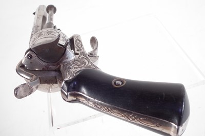 Lot 1 - 7mm pinfire double action revolver