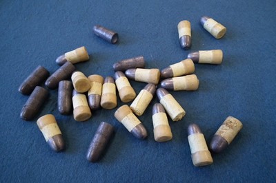 Lot 221 - Collection of black powder ammunition components