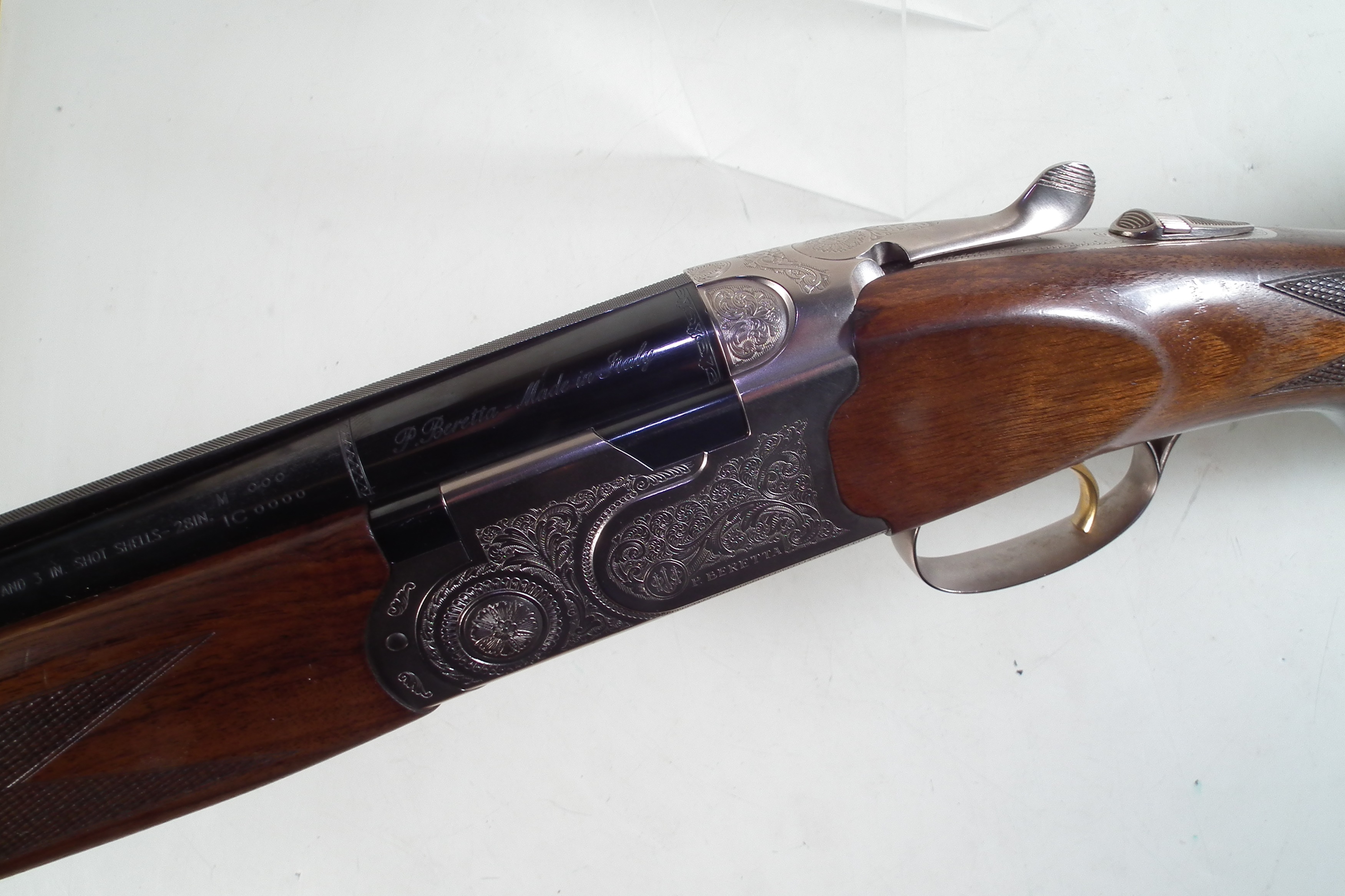 Lot 92 - Beretta 12 bore silver pigeon shotgun serial