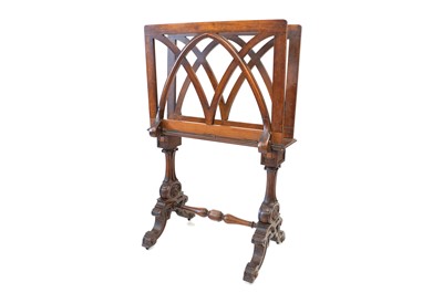 Lot 251 - A Victorian Wanlut Folio Stand