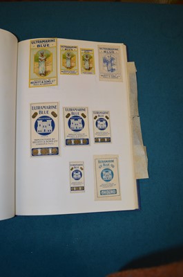 Lot 89 - Five spring-back binders containing ephemera