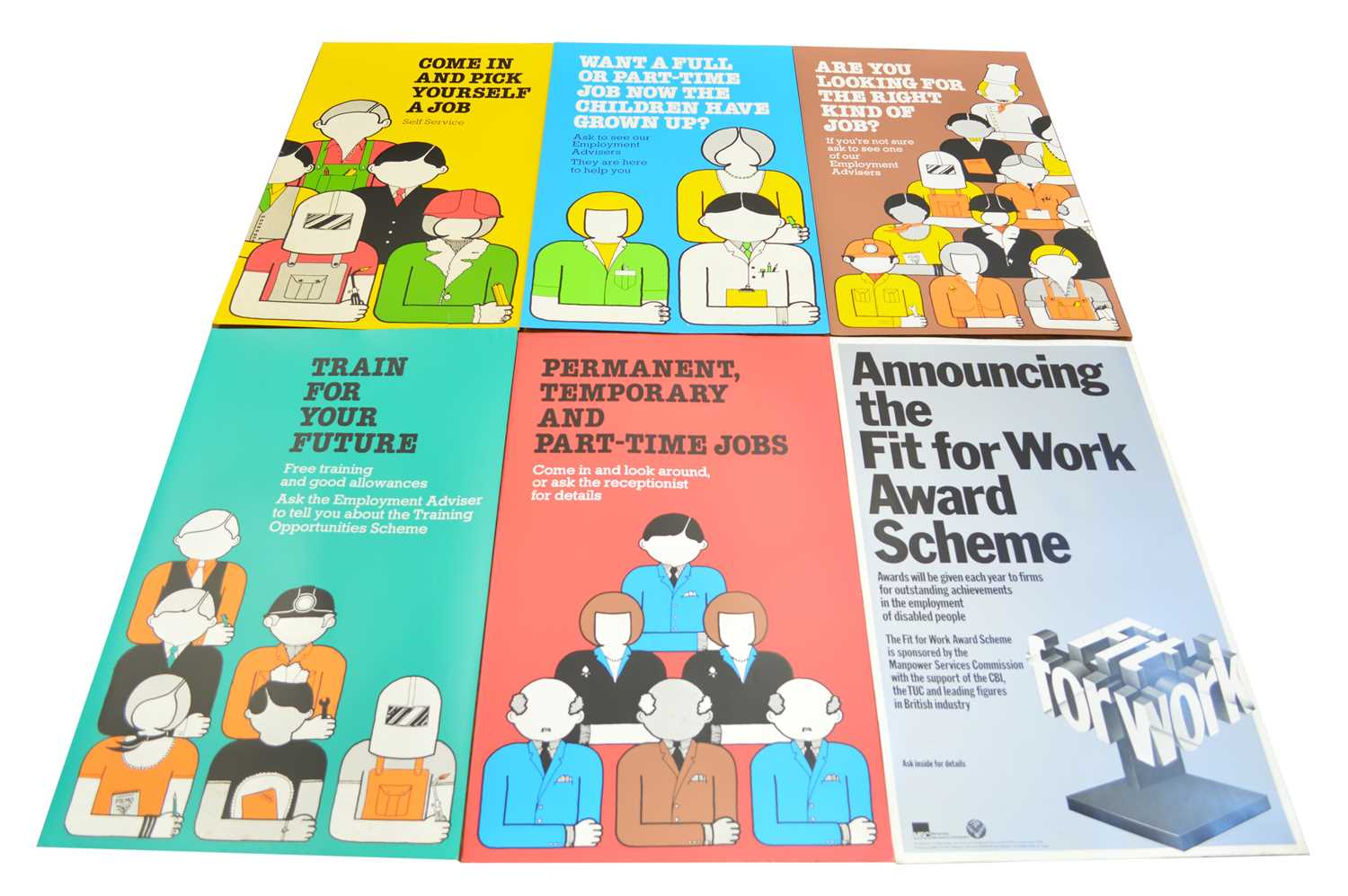 Lot 87 - Selection of 31 unframed employment posters