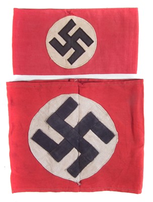 Lot 448 - Two German Third Reich arm bands