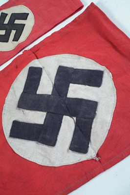 Lot 448 - Two German Third Reich arm bands