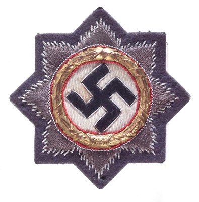 Lot 281 - German Third Reich War Order cloth badge