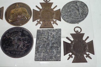 Lot 282 - Collection of German WWI and WWII badges and medals