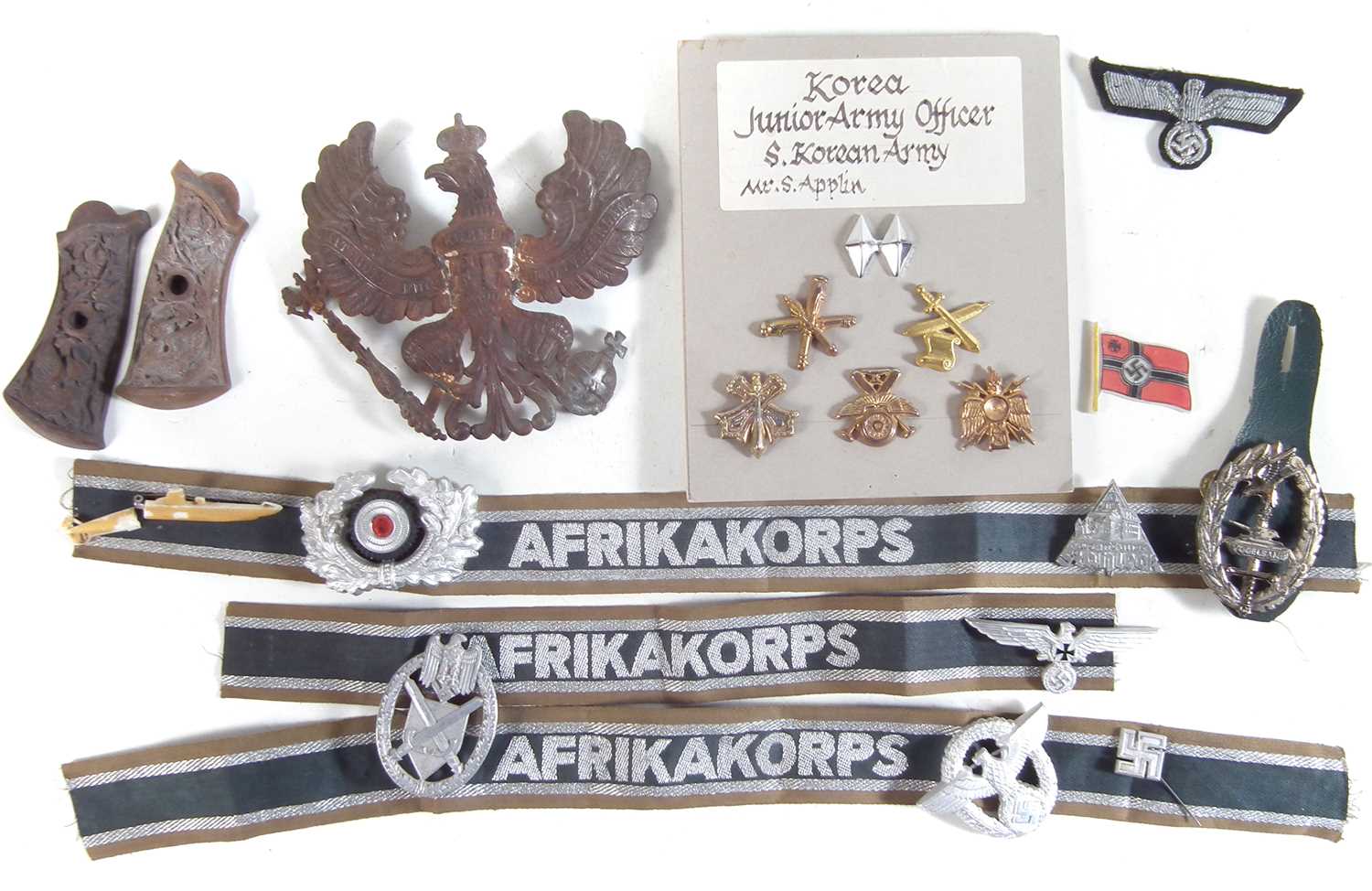 Lot 450 - Collection of German WWI, WWII and reproduction militaria