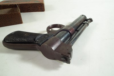 Lot 134 - Boxed Webley Junior .177 air pistol