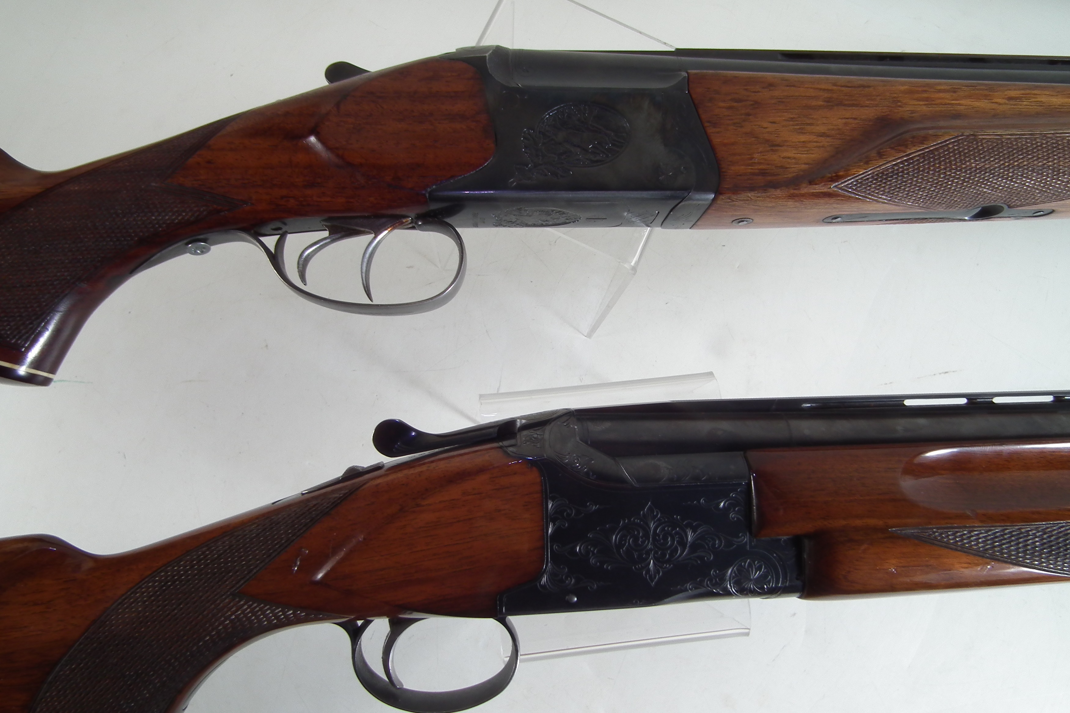 Lot 89 - Winchester 12 Bore Over And Under And A