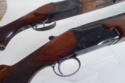 Lot 89 - Winchester 12 bore over and under and a Baikal 12 bore