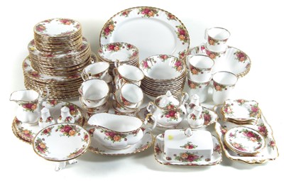 Lot 230 - Royal Albert Old Country Roses service