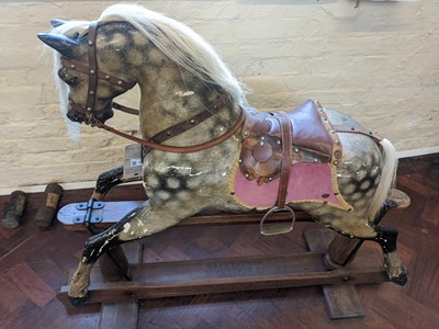 Lot 70 - Victorian rocking horse