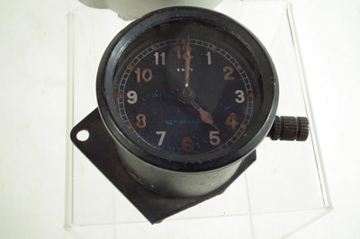 Lot 284 - Air ministry aircraft clock (not working) and a Russian chronometer