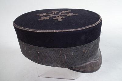 Lot 258 - Victorian Hussars pill box cap.