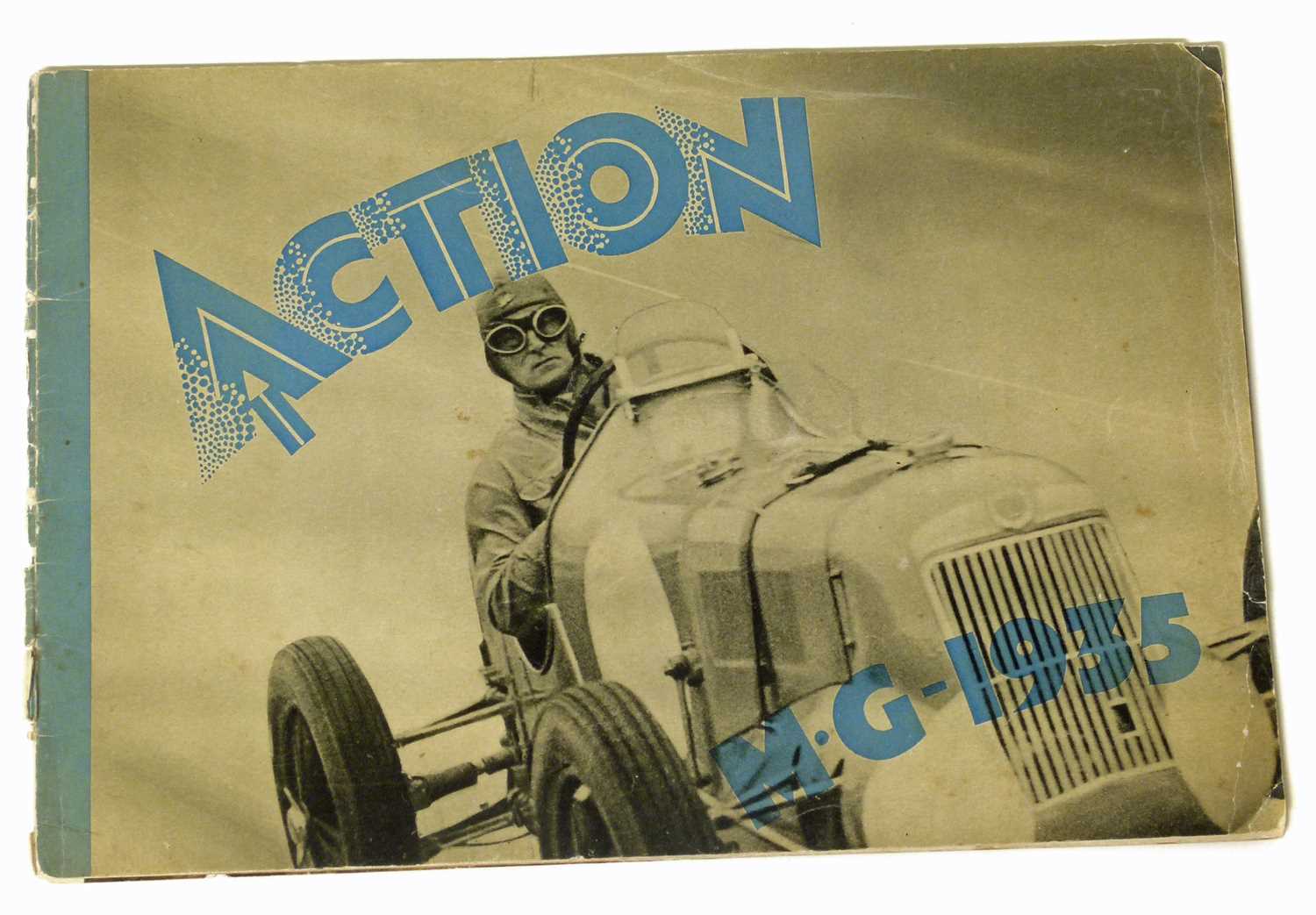 Lot 97 - Action MG 1935, 8-page brochure showing works etc.