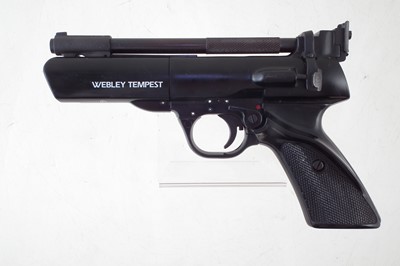 Lot 133 - Webley Tempest .22 air pistol