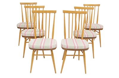 Lot 251 - Ercol dining table & 6 chairs