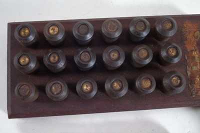 Lot 170 - Collection of bore plug gauges, chamber gauges from Alan Myers Gun maker