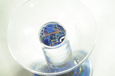 Lot 157 - Kosta Boda Glass Bowl and Cocktail Glass