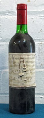 Lot 12 - 1 Bottle Chateau Latour Pauillac Premier Grand Cru Classe Pauillac 1975