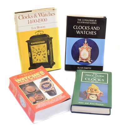 Lot 61 - A large selection of books on watches and clocks