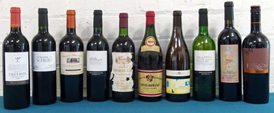 Lot 1 - 10 Bottles Mixed Lot of excellent Burgundy, Claret and Roussillon wines