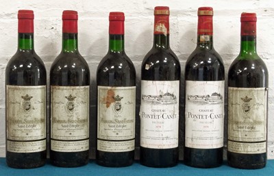 Lot 7 - 6 Bottles Mixed Lot Mature Claret to include Classified Growth comprising