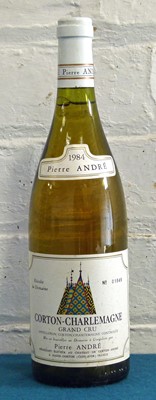 Lot 28 - 1 Bottle Corton Charlemagne Grand Cru 1984 Domaine Pierre Andre