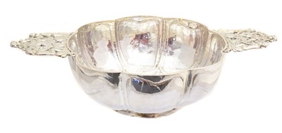 Lot 143 - A continental silver bowl