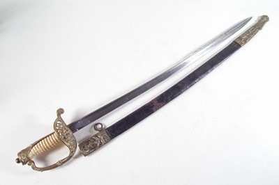 Lot 232 - Dutch Navy sword