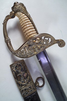 Lot 232 - Dutch Navy sword