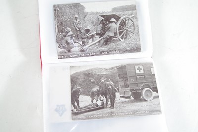 Lot 280 - Album of postcards of WWI interest