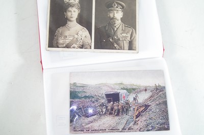 Lot 280 - Album of postcards of WWI interest