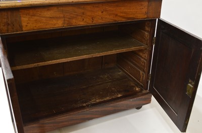 Lot 400 - Victorian mahogany twin pedestal writing desk