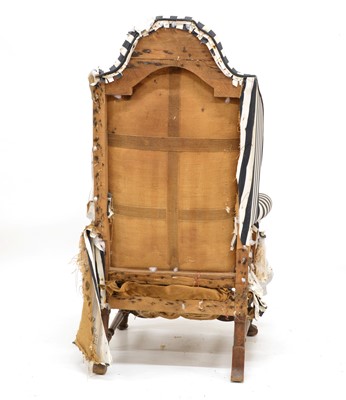 Lot 381 - Victorian Wingback Chair